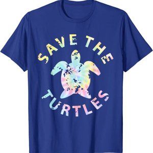 Girls SZ YL Save The Turtles T-shirt